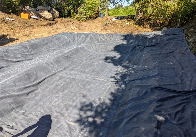1.00 mm dicke EPDM-Kautschuk-Teichfolie(EPDM-100-1220)